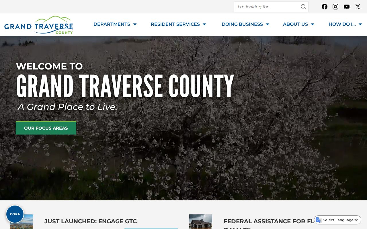 Grand Traverse County criminal history government records directory