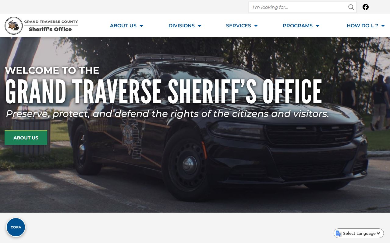 Grand Traverse County Sheriff criminal record flow