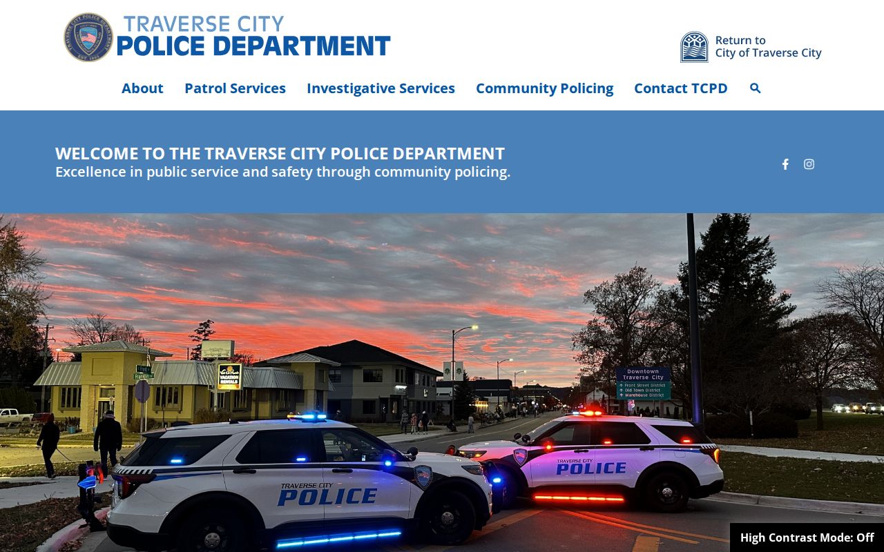 Official Traverse City Police Department information